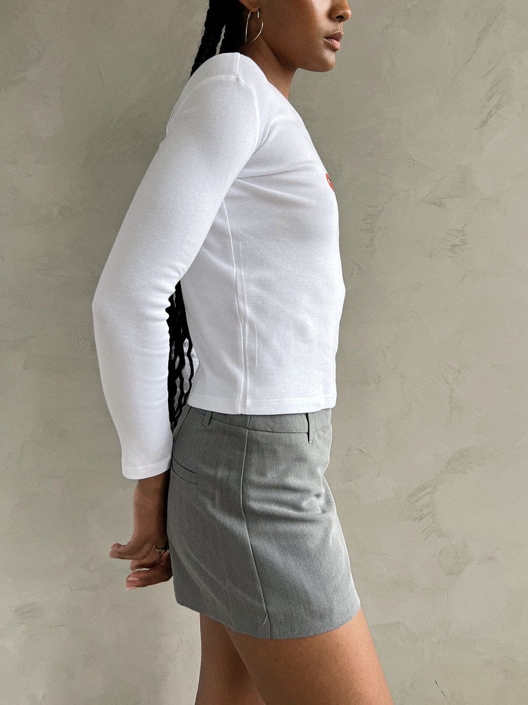 Ariel Skort - Charcoal sold by Lisa Says Gah product image thumbnail 2