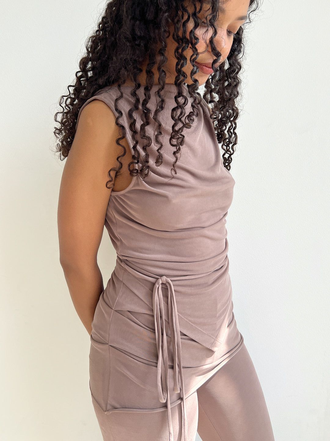 Portia Top - Cocoa sold by Lisa Says Gah