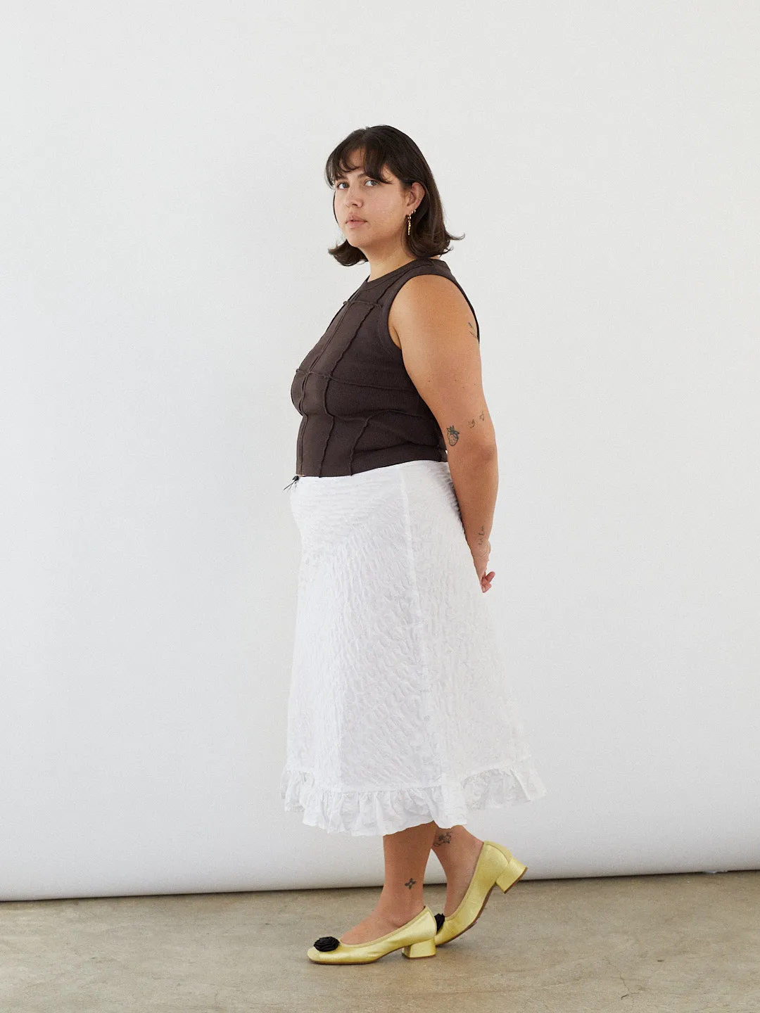Basin Slip Skirt - Salt sold by Lisa Says Gah product image thumbnail 4