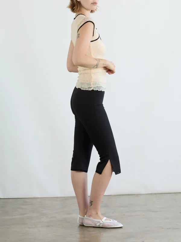 Mary Capri Pant - Black sold by Lisa Says Gah