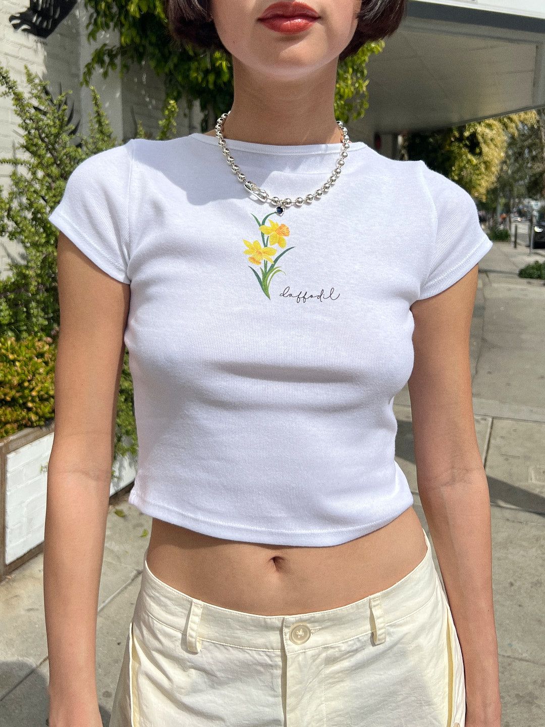 Alex Flower Tee - March Daffodil sold by Lisa Says Gah product image thumbnail 7