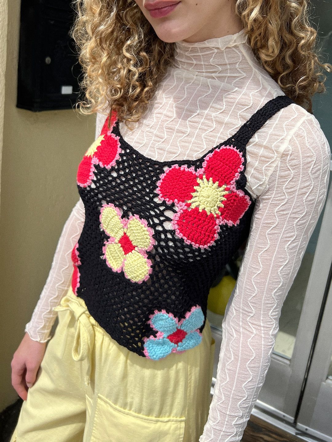 Ross Mesh Top - Cream sold by Lisa Says Gah product image thumbnail 2