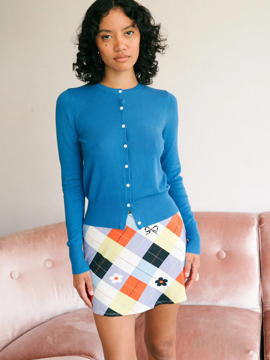 Erin Cardigan - Cobalt sold by Lisa Says Gah