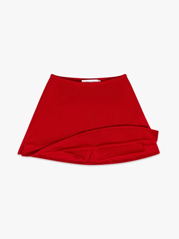 Darcy Skort - Red Slinky sold by Lisa Says Gah