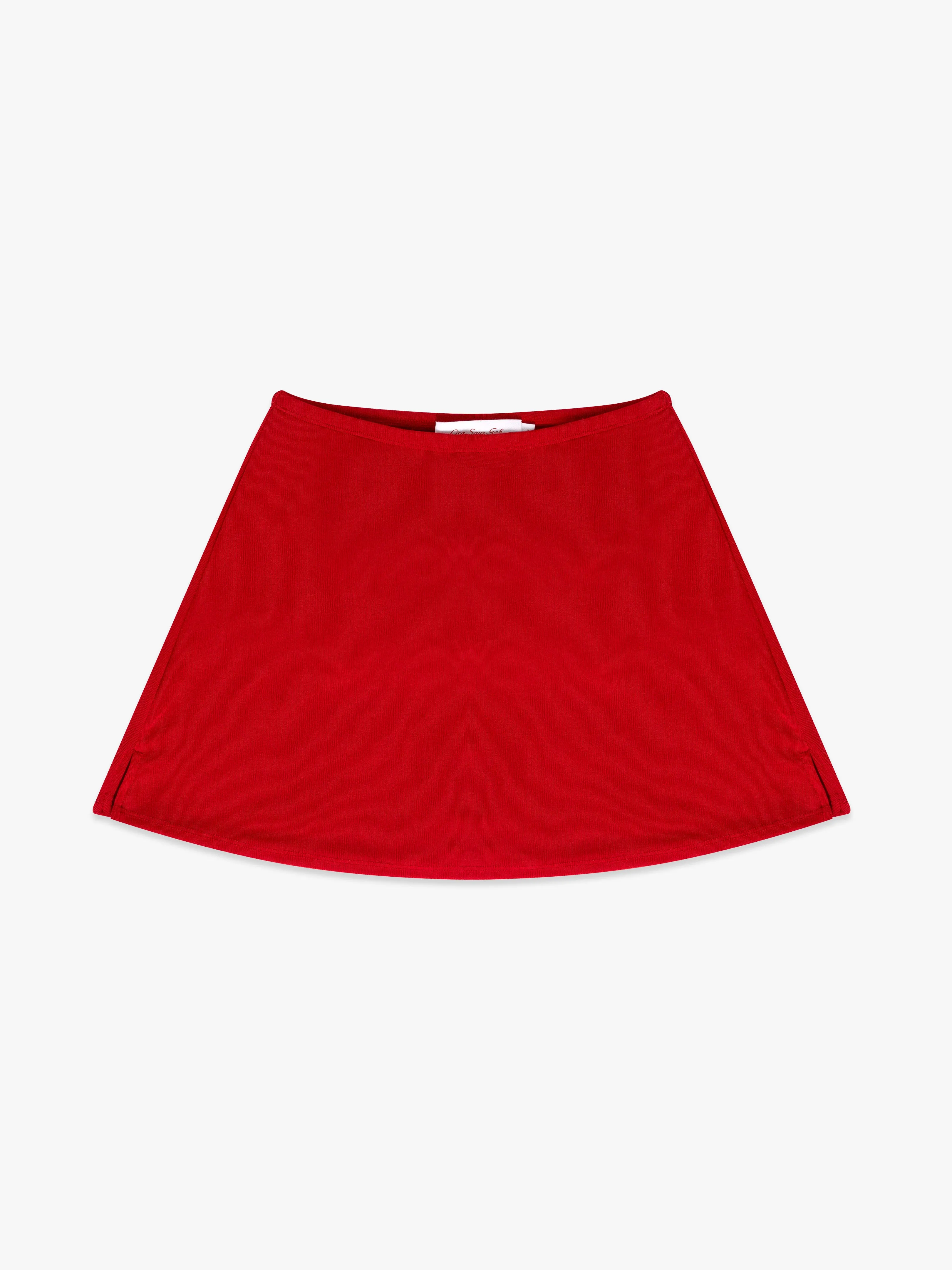 Darcy Skort - Red Slinky sold by Lisa Says Gah product image thumbnail 5