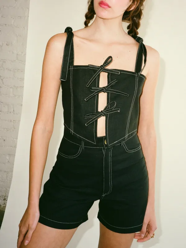 Juin Top - Black sold by Lisa Says Gah