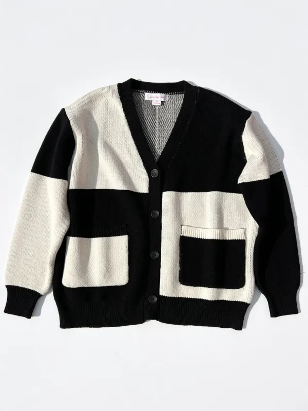 Mia Cardigan - Black/White Check made by Lisa Says Gah