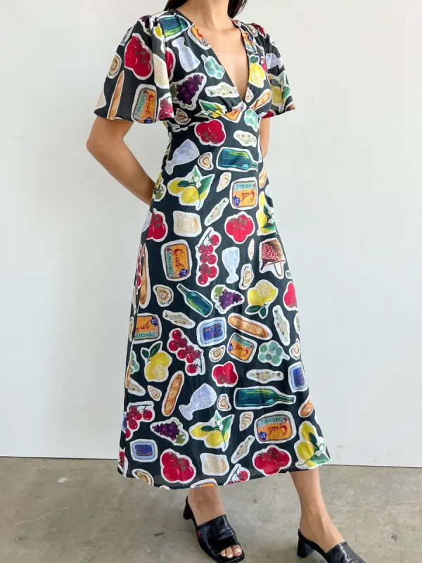 Grace Dress - Italian Summer Black sold by Lisa Says Gah