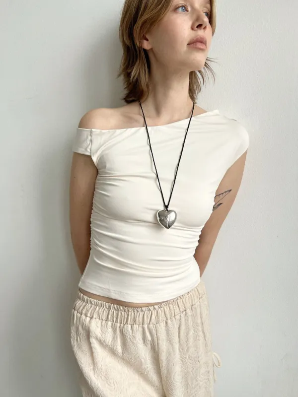 Rose Top - Bone sold by Lisa Says Gah