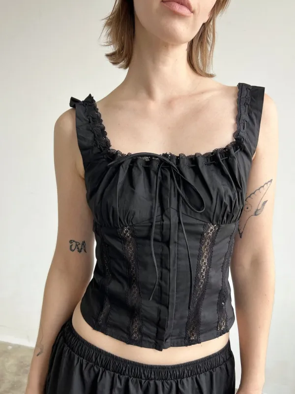 Delilah Top - Black sold by Lisa Says Gah