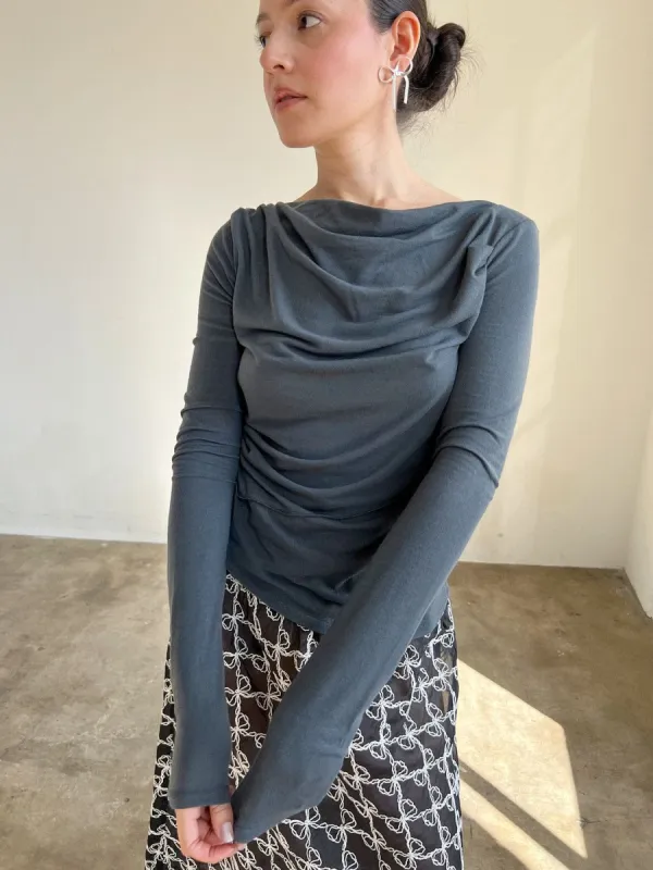 Drew Top - Gloom sold by Lisa Says Gah