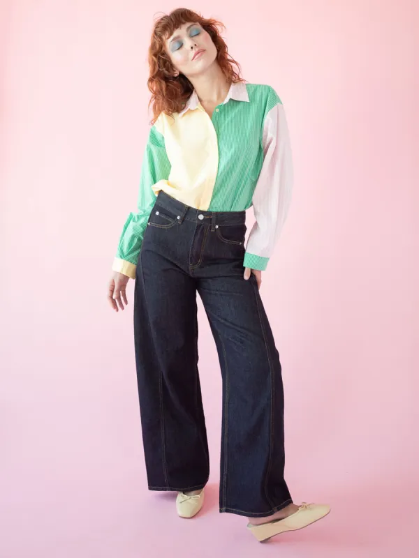 Zelda Jean - Dark Wash Denim made by Lisa Says Gah