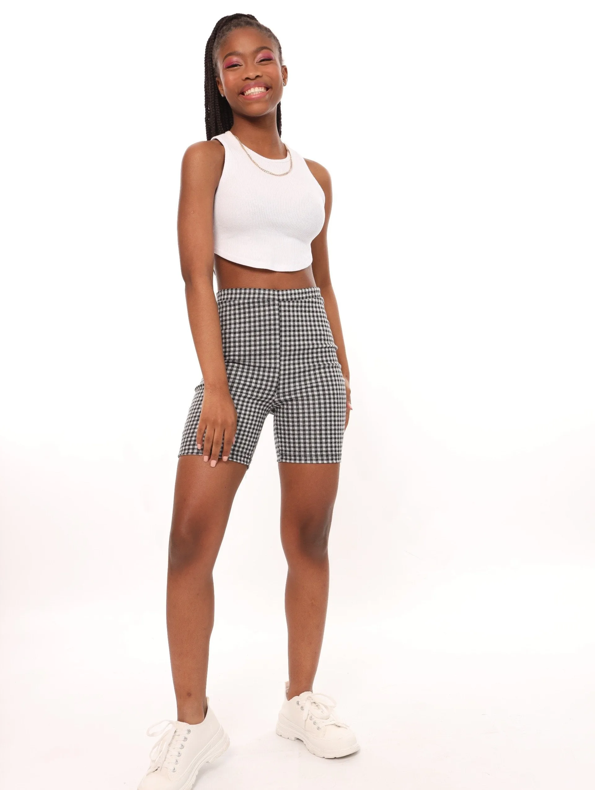 Ladies Ribbed Scoop Hem Tank - White sold by Edgars product image thumbnail 5