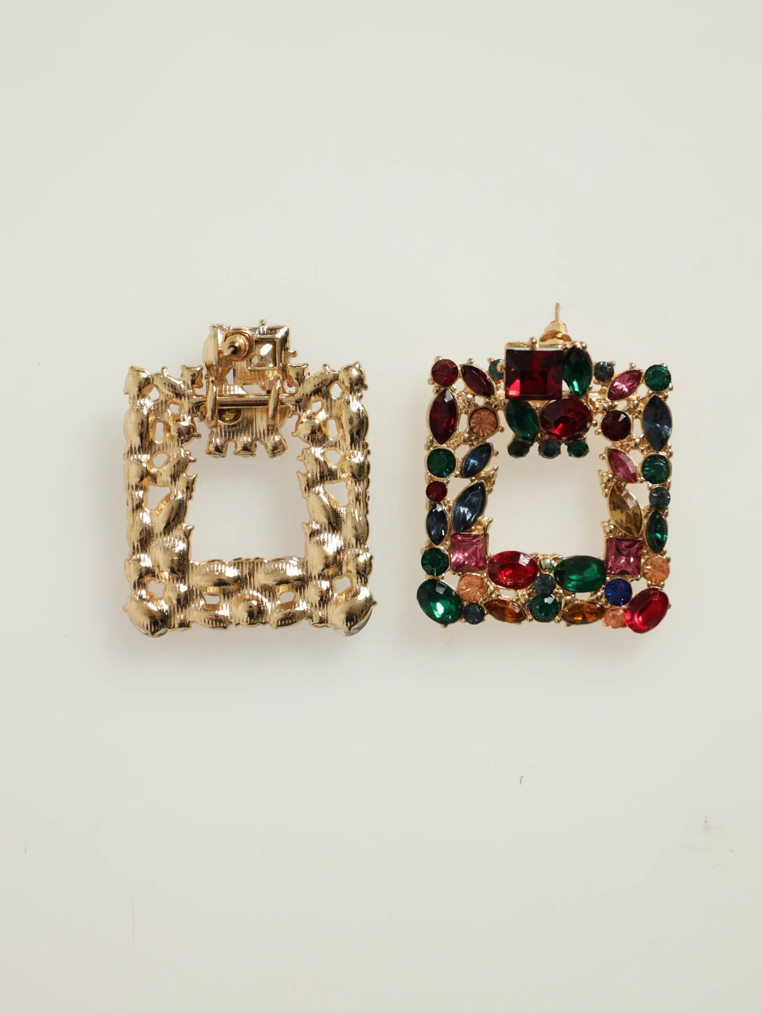 Stone Door Knocker Earring - Gold sold by Edgars product image thumbnail 3