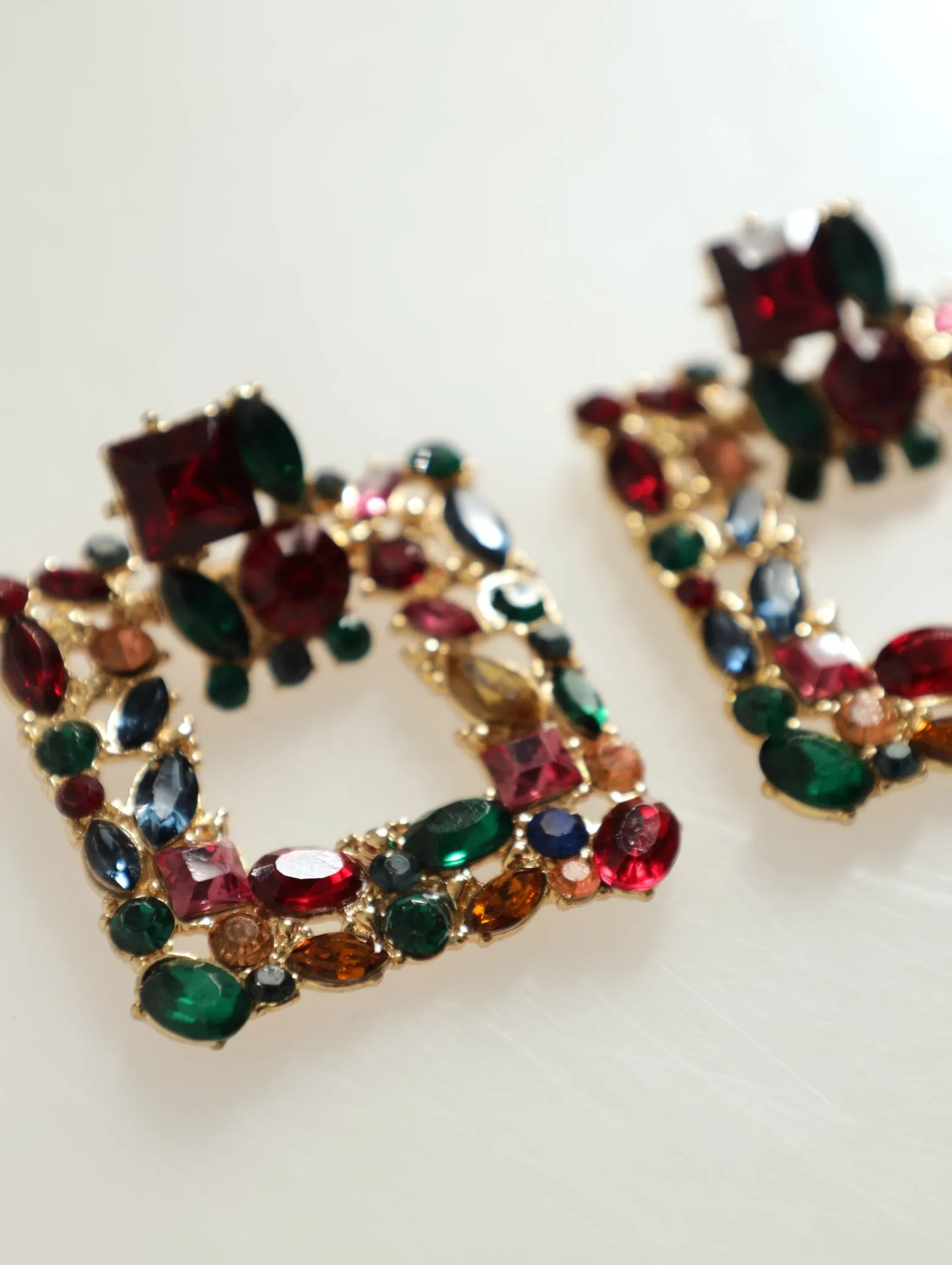 Stone Door Knocker Earring - Gold sold by Edgars product image thumbnail 2