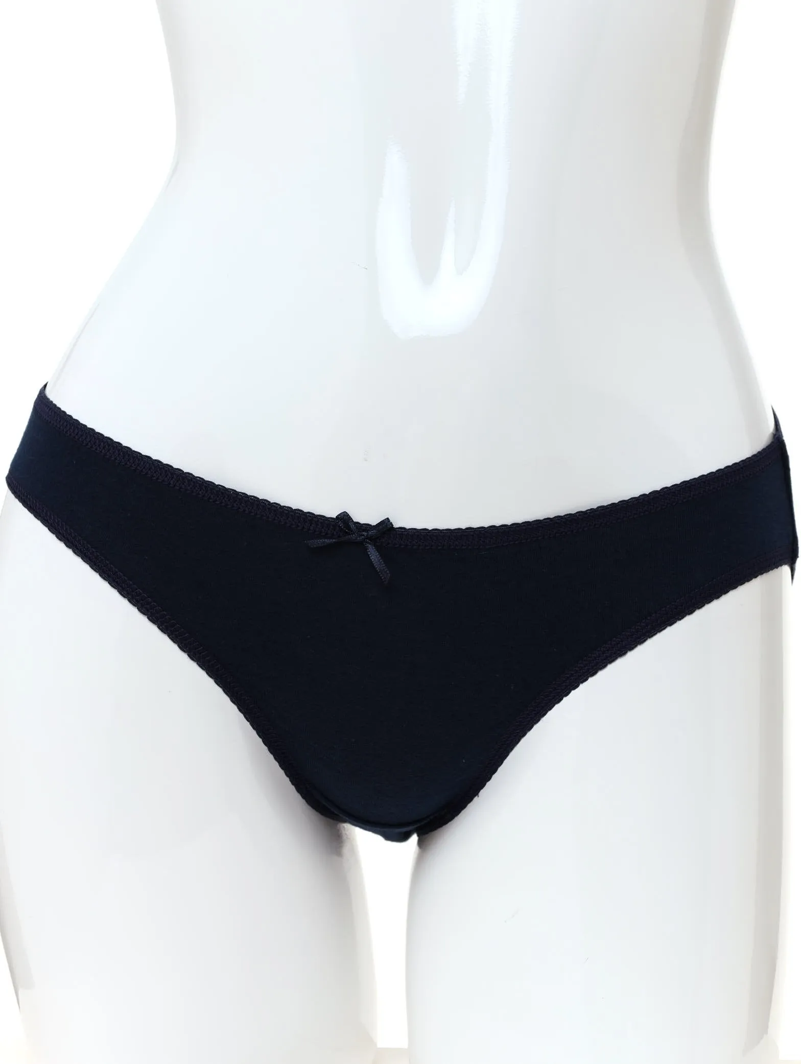 Ladies 5 Pack Cotton Plain Bikini Panty sold by Edgars