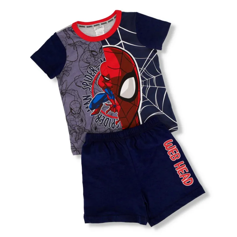 Pre-Boys Spiderman Sleepwear - Grey sold by Edgars