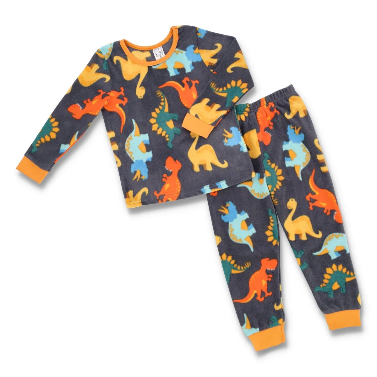 Boys All Over Print Microfleece PJ Set sold by Edgars
