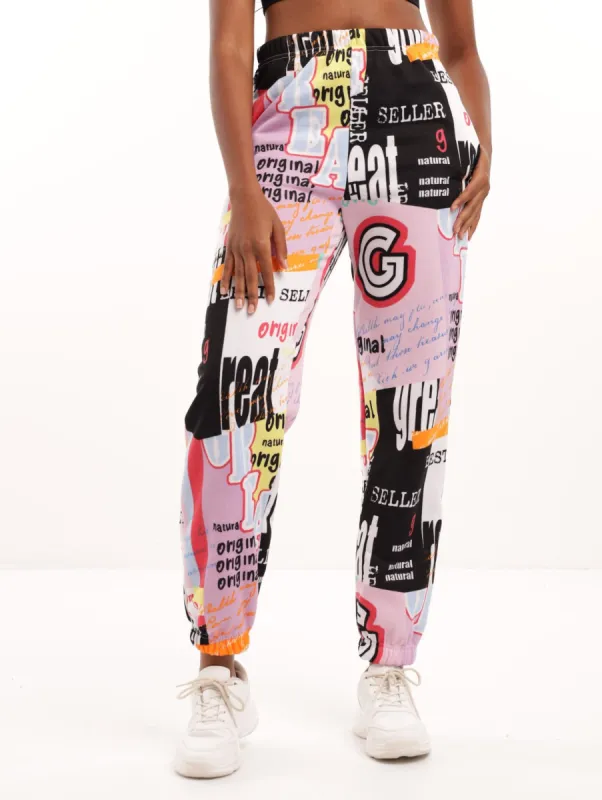 Ladies Script Rotary Fleece Bottom - Set sold by Edgars