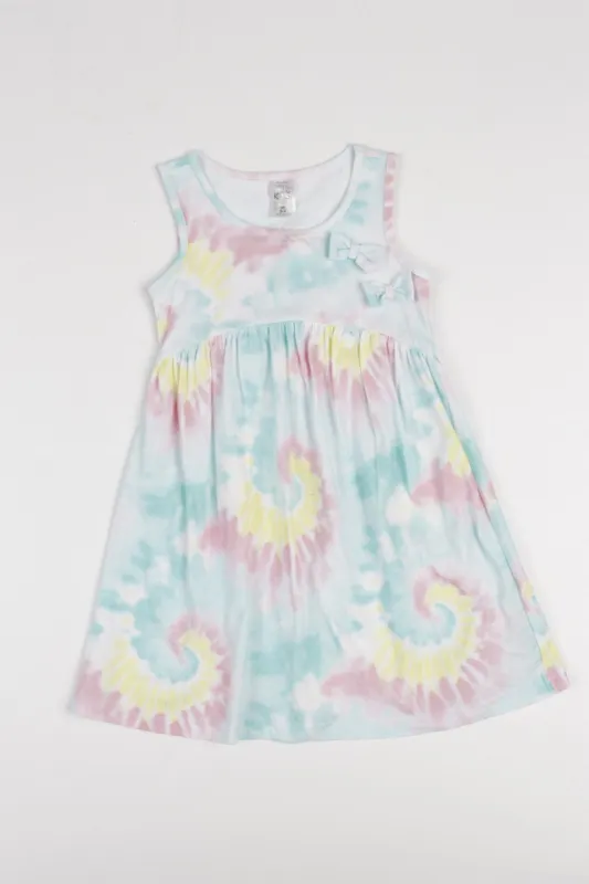 Pre-Girls Tie Dye Dress sold by Edgars