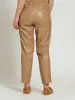 Pull On Pu Anklegrazer Pants With Drawstring - Stone sold by Edgars 