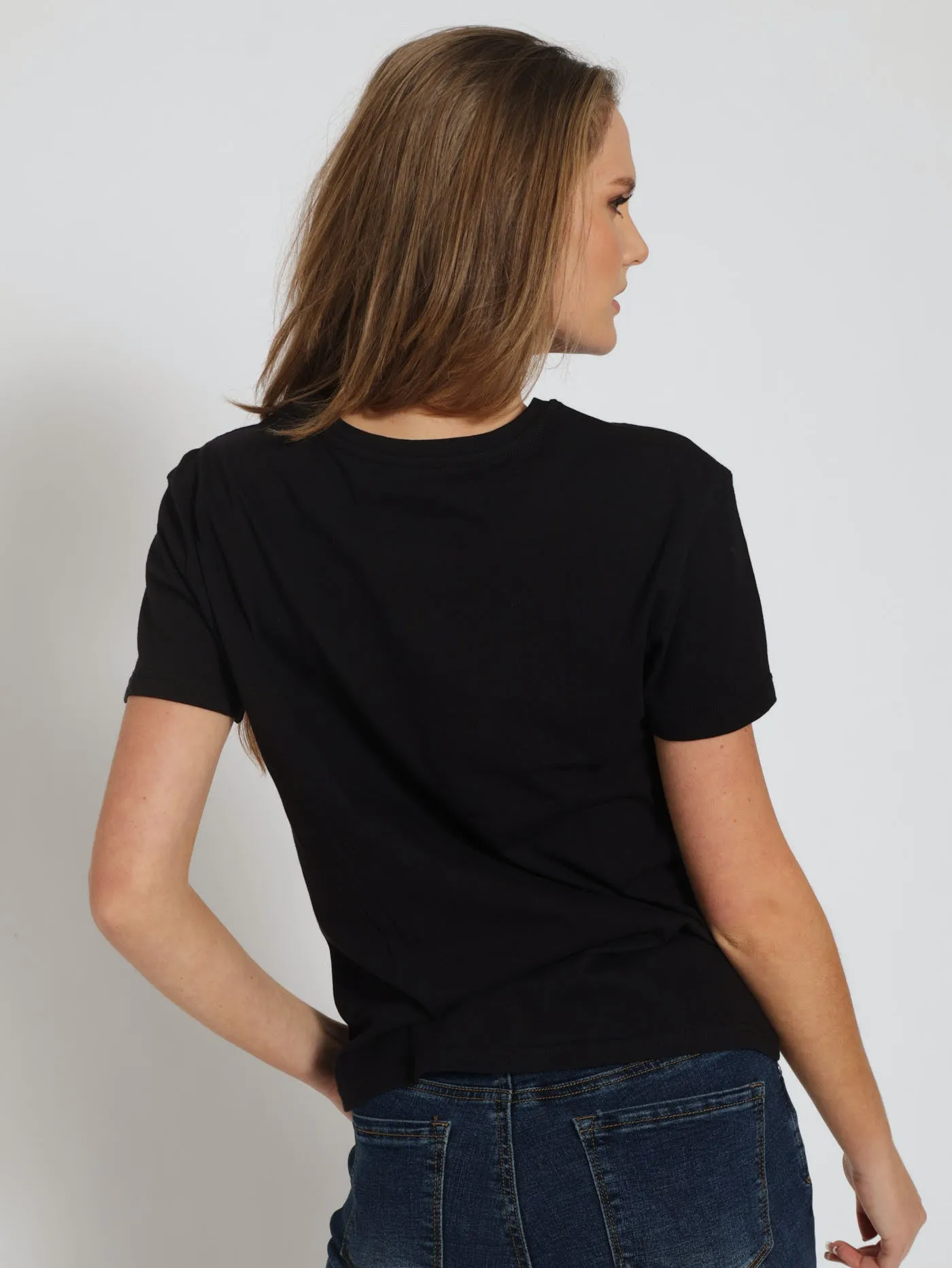 Golden Face Tee - Black sold by Edgars product image thumbnail 3