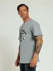 Tiger Head Tee - Grey sold by Edgars