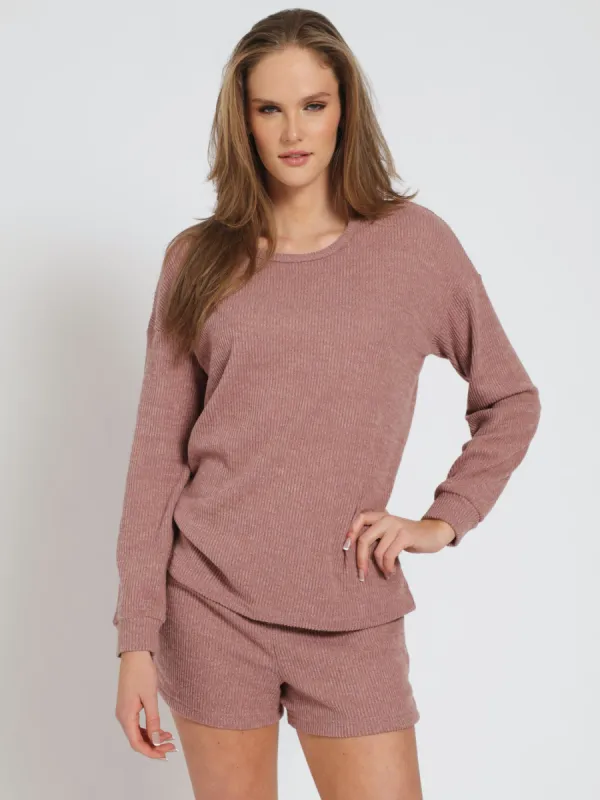 Long Sleeve Top & Shorts Sleep Set sold by Edgars