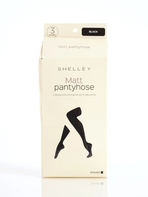 Ladies 3 Pack Sheer Hosiery - Black sold by Edgars