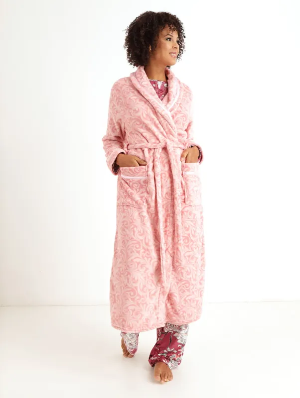 Ladies Classic Swirl Coral Gown - Pink sold by Edgars