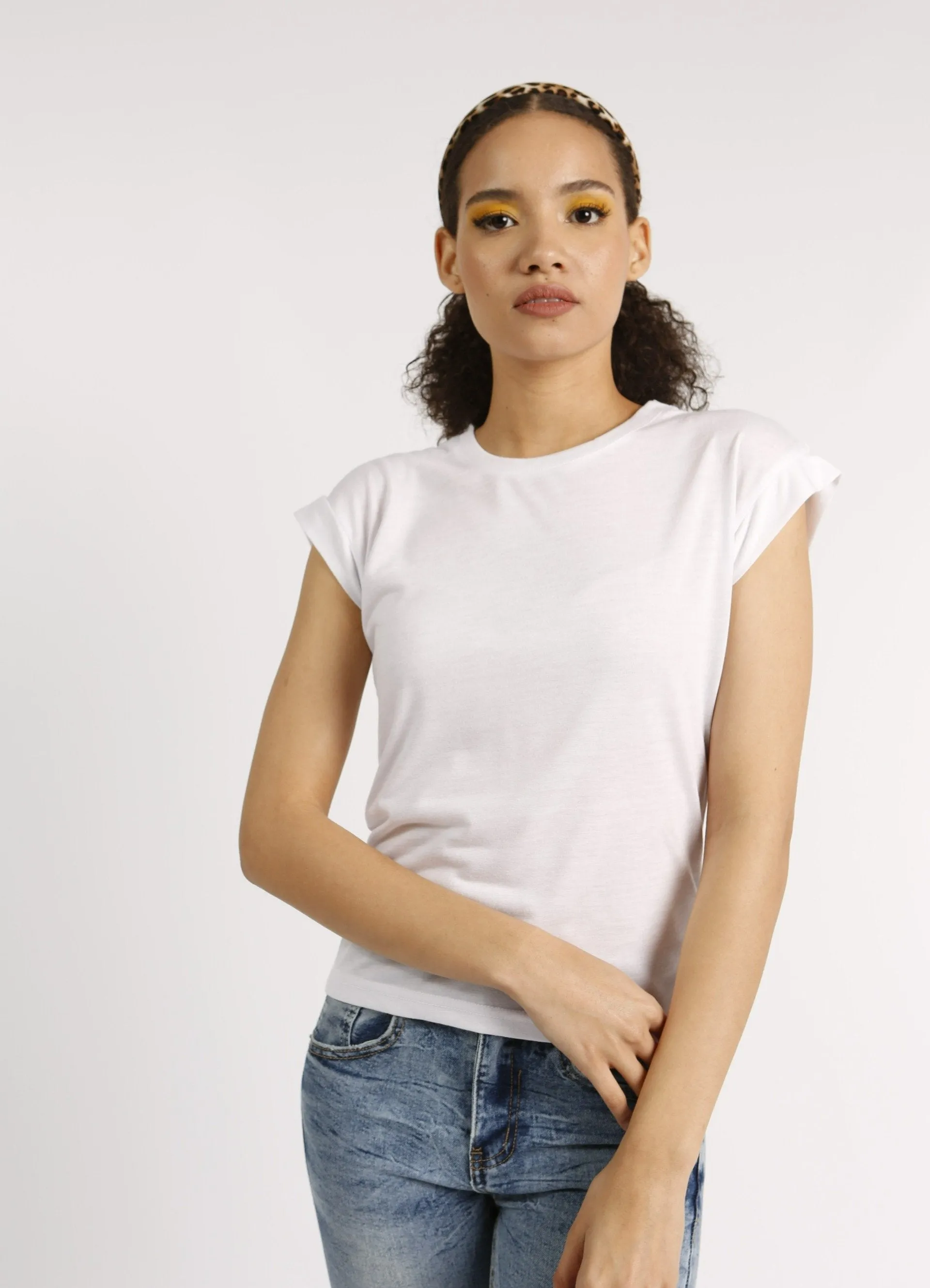 Ladies Basic Tee - White sold by Edgars