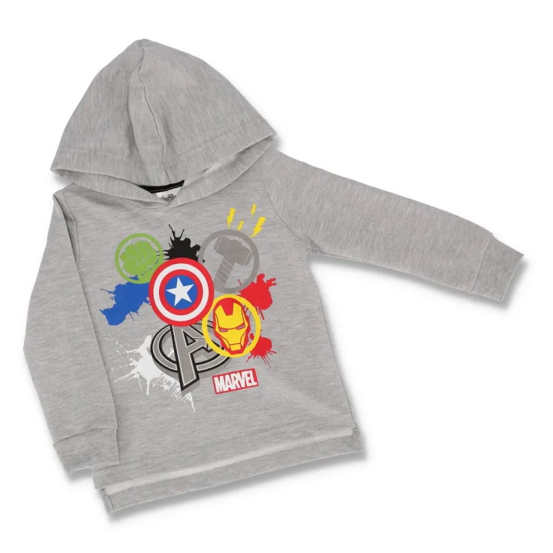 Pre-Boys Unburhsed Hoody - Grey Melange sold by Edgars