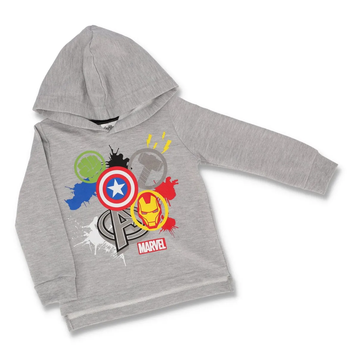 Pre-Boys Unburhsed Hoody - Grey Melange sold by Edgars