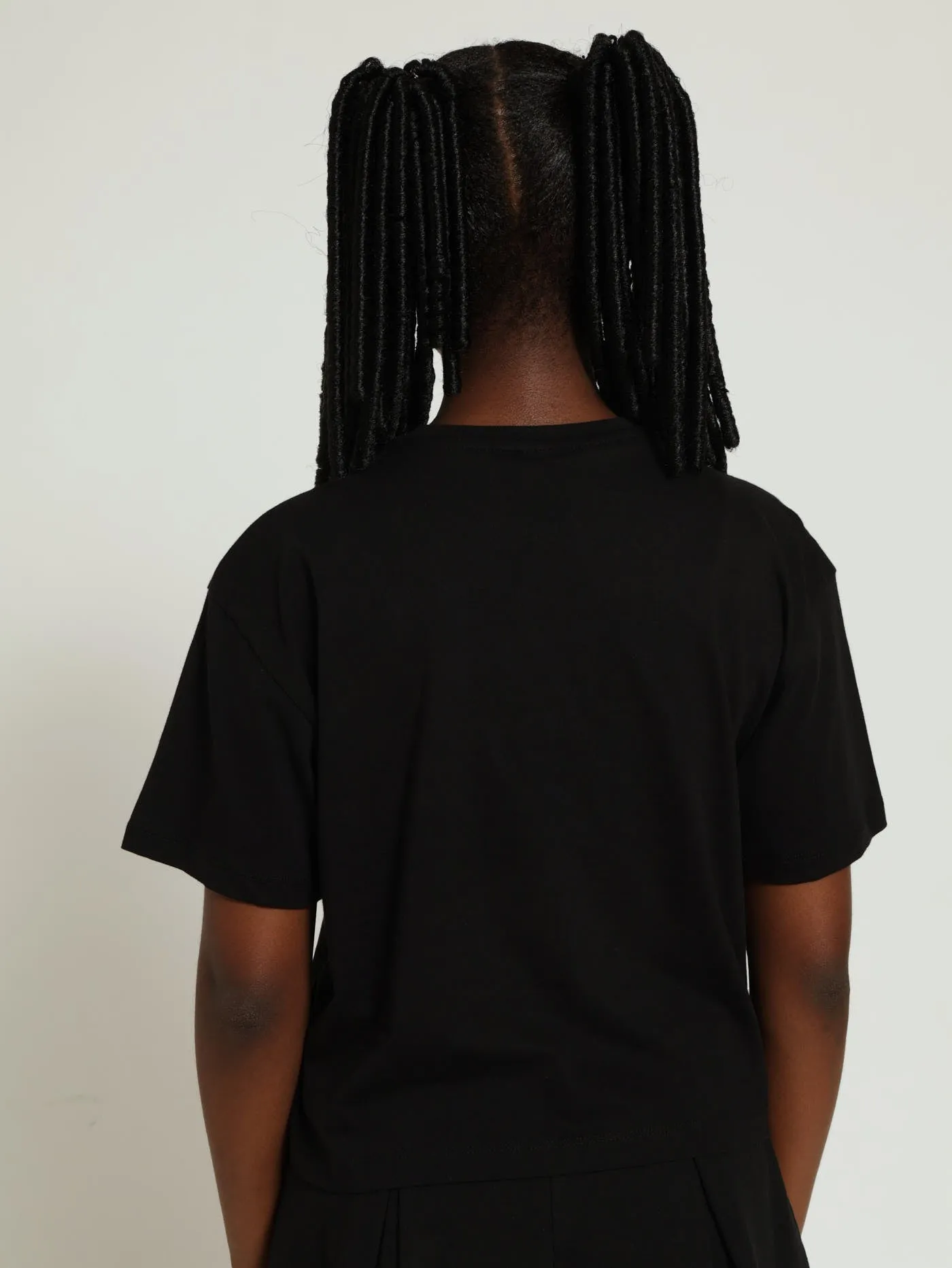 Girls Logo Cropped Tee - Black sold by Edgars product image thumbnail 3