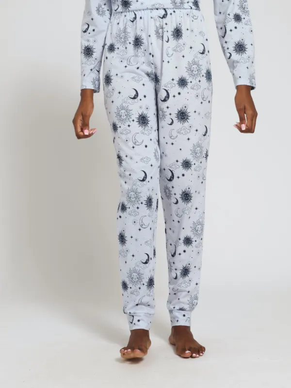 Knit Jogger - Blue sold by Edgars