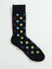 Single Dots Anklet Socks - Grey sold by Edgars