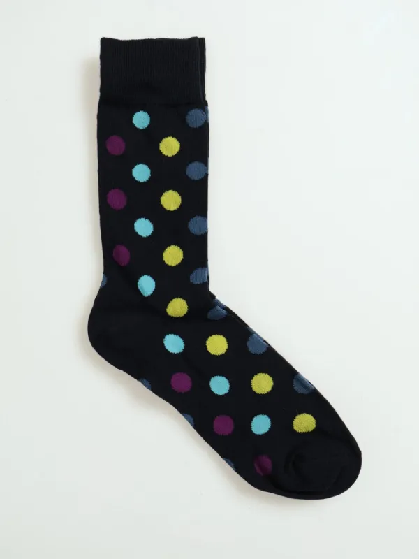 Single Dots Anklet Socks - Grey sold by Edgars