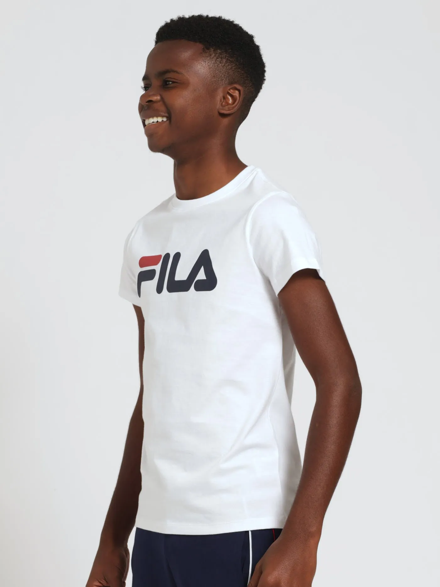 Boys Deckle Tee - White sold by Edgars product image thumbnail 2