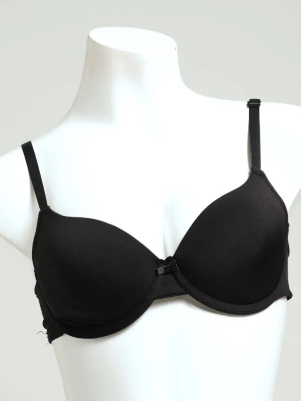 1Up 2 Pack Plunge T-Shirt Bra - Mocha/Black sold by Edgars