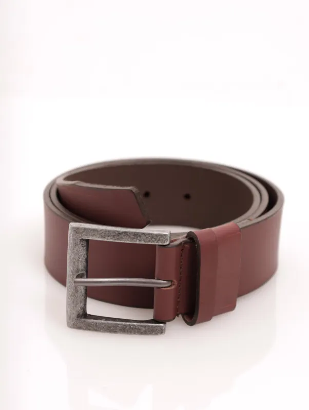 Men's Leather Belt - Brown sold by Edgars