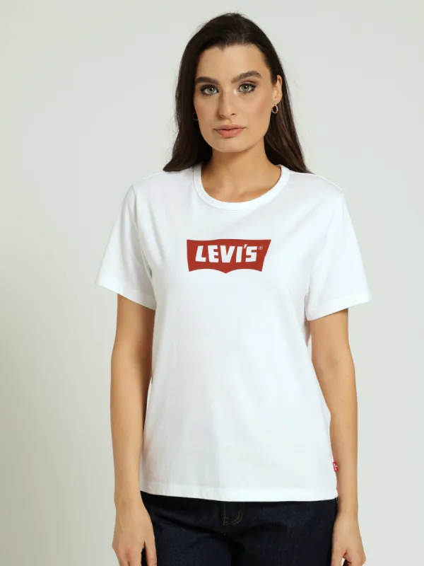 Graphic Iconic Tee - White sold by Edgars