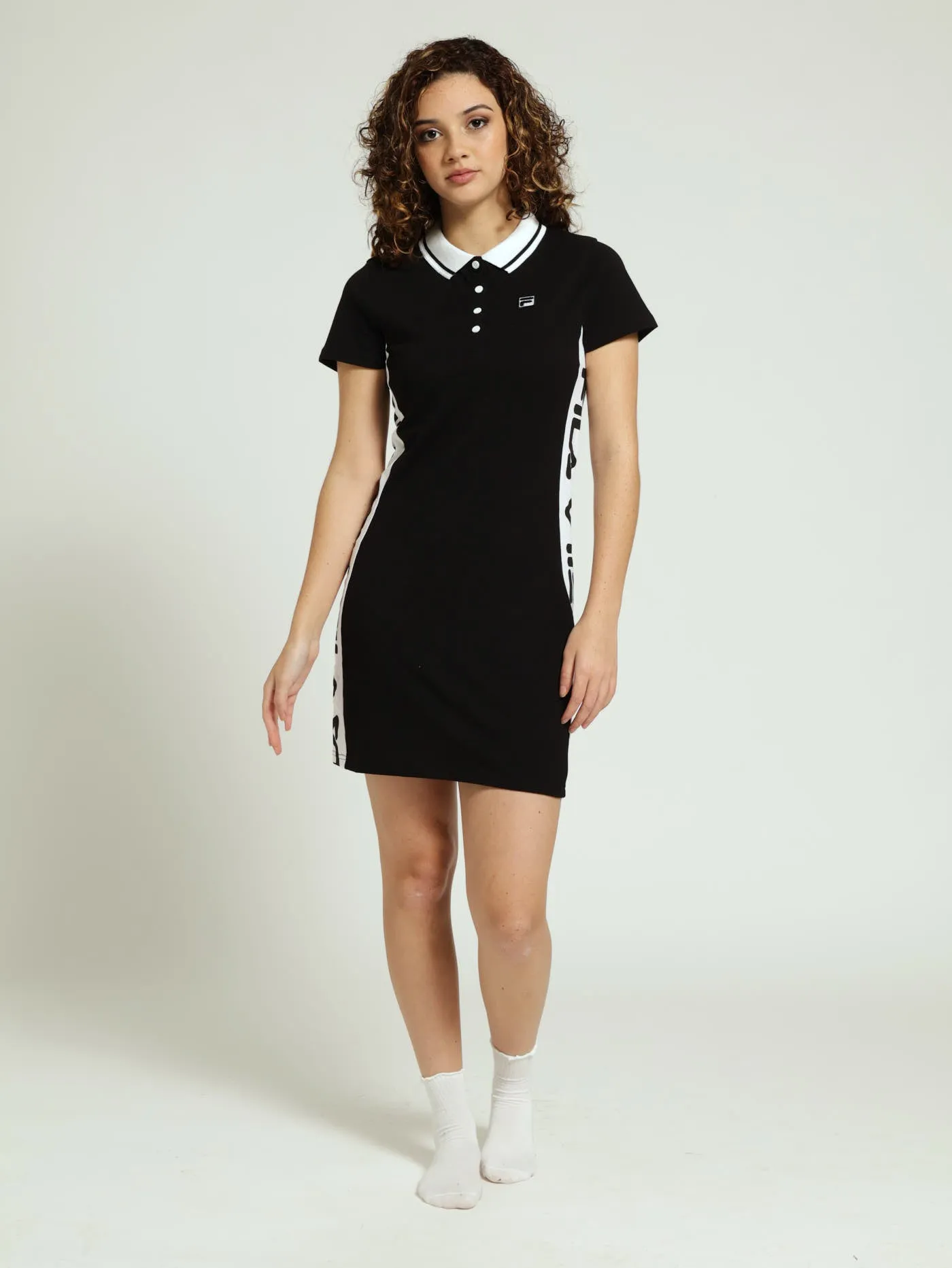 Sophia Golfer Dress - Black sold by Edgars