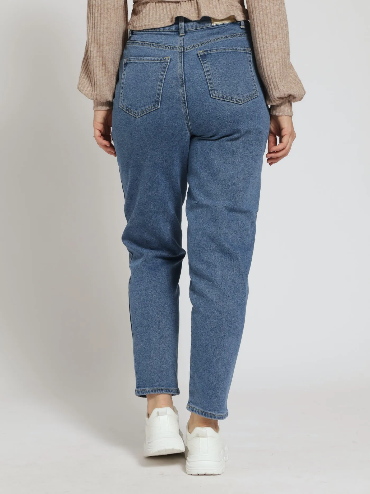 Pearl Mom Jean - Salty Mid Wash sold by Edgars product image thumbnail 5