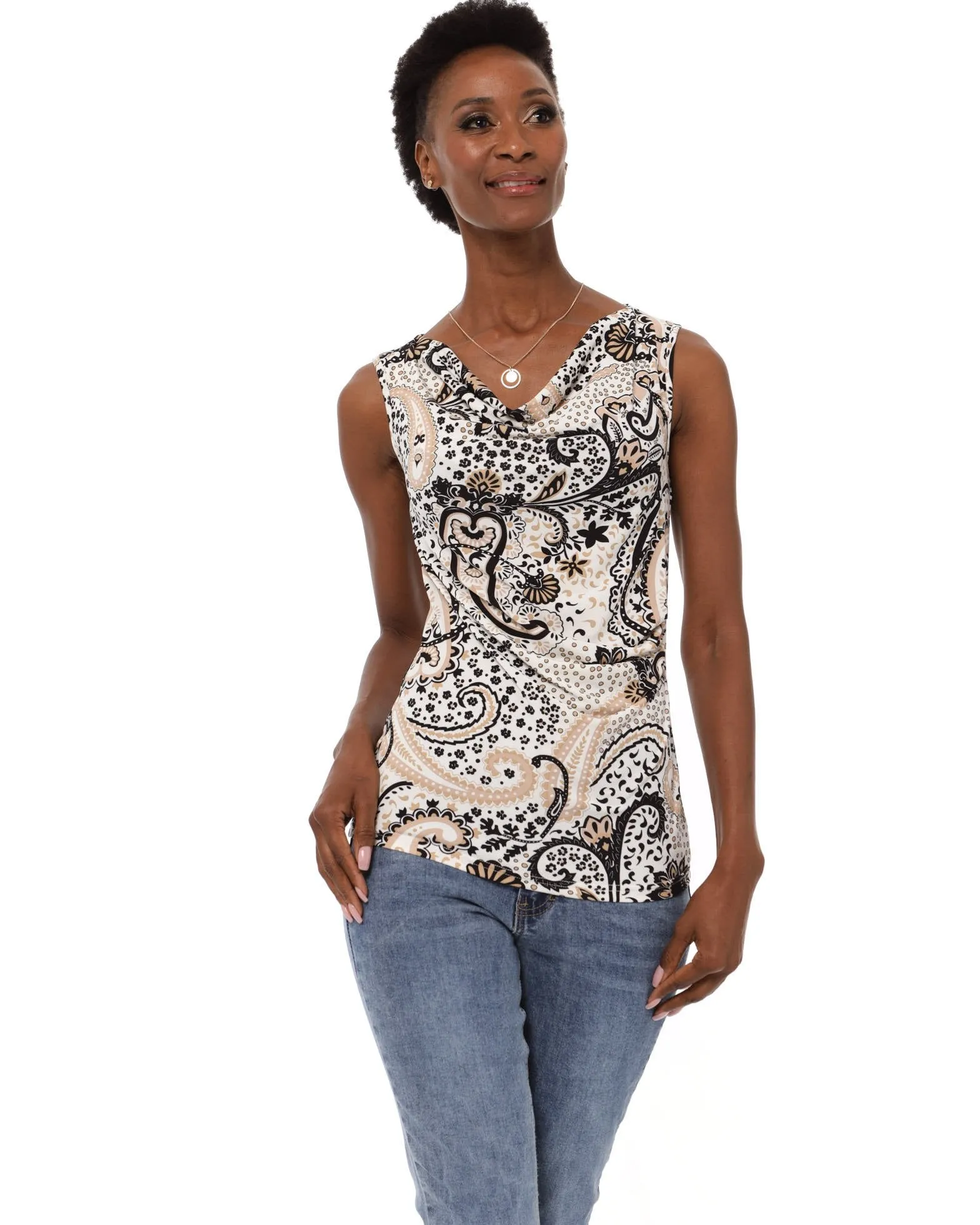 Ladies Printed Wrap Blouse sold by Edgars