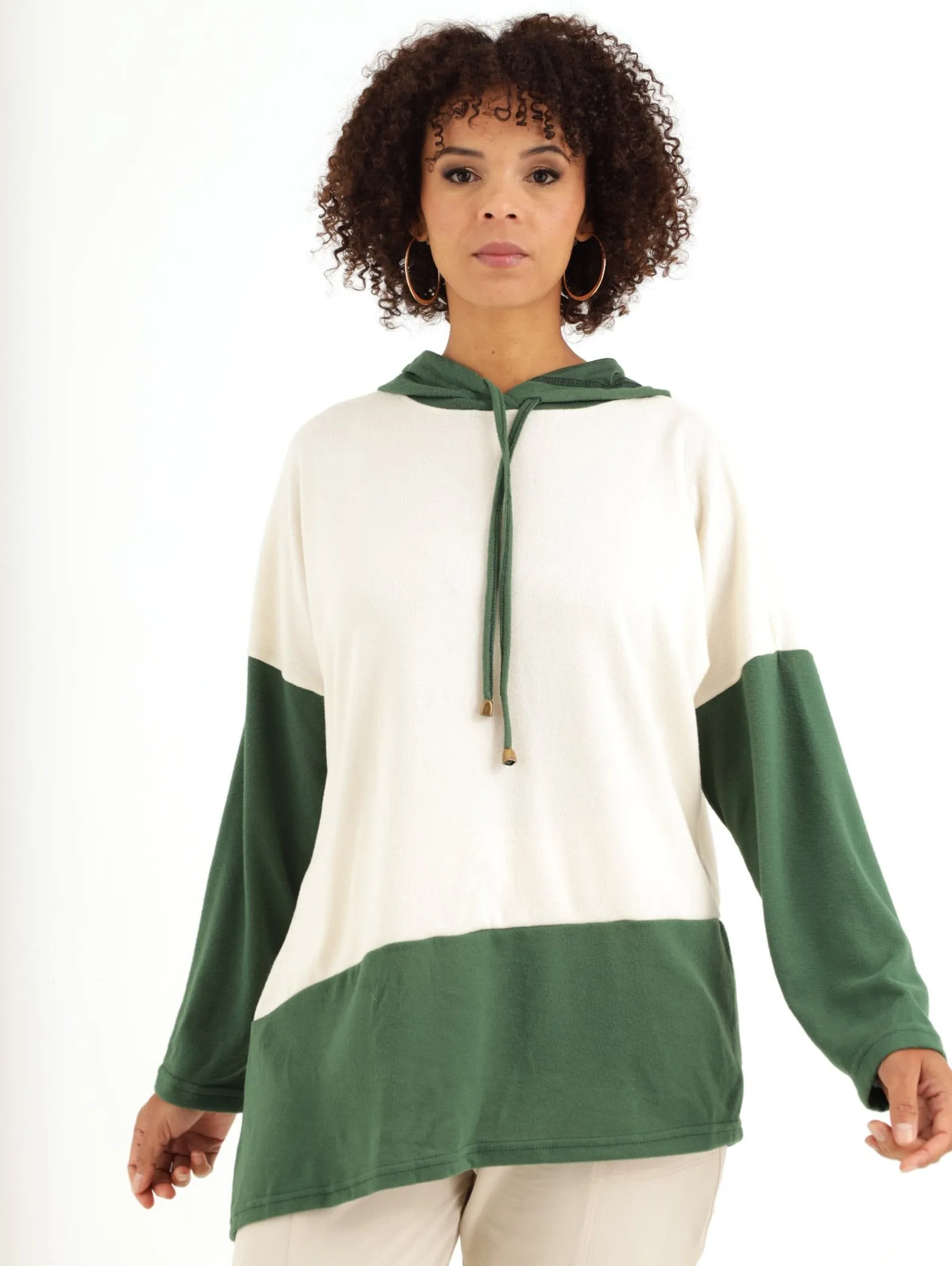Ladies Colourblock Hoody sold by Edgars