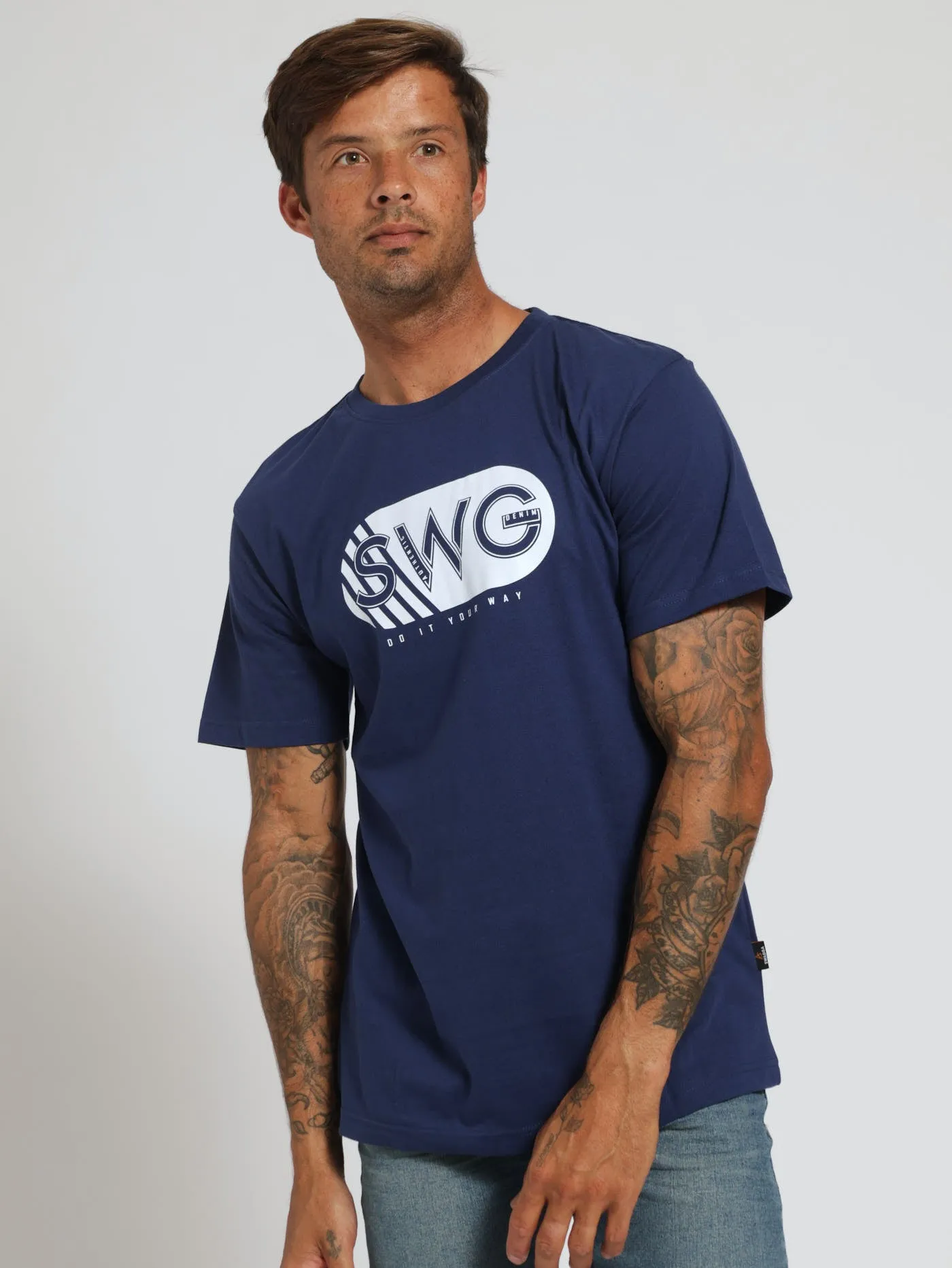 Mono Print Sweatshirt - Black sold by Edgars