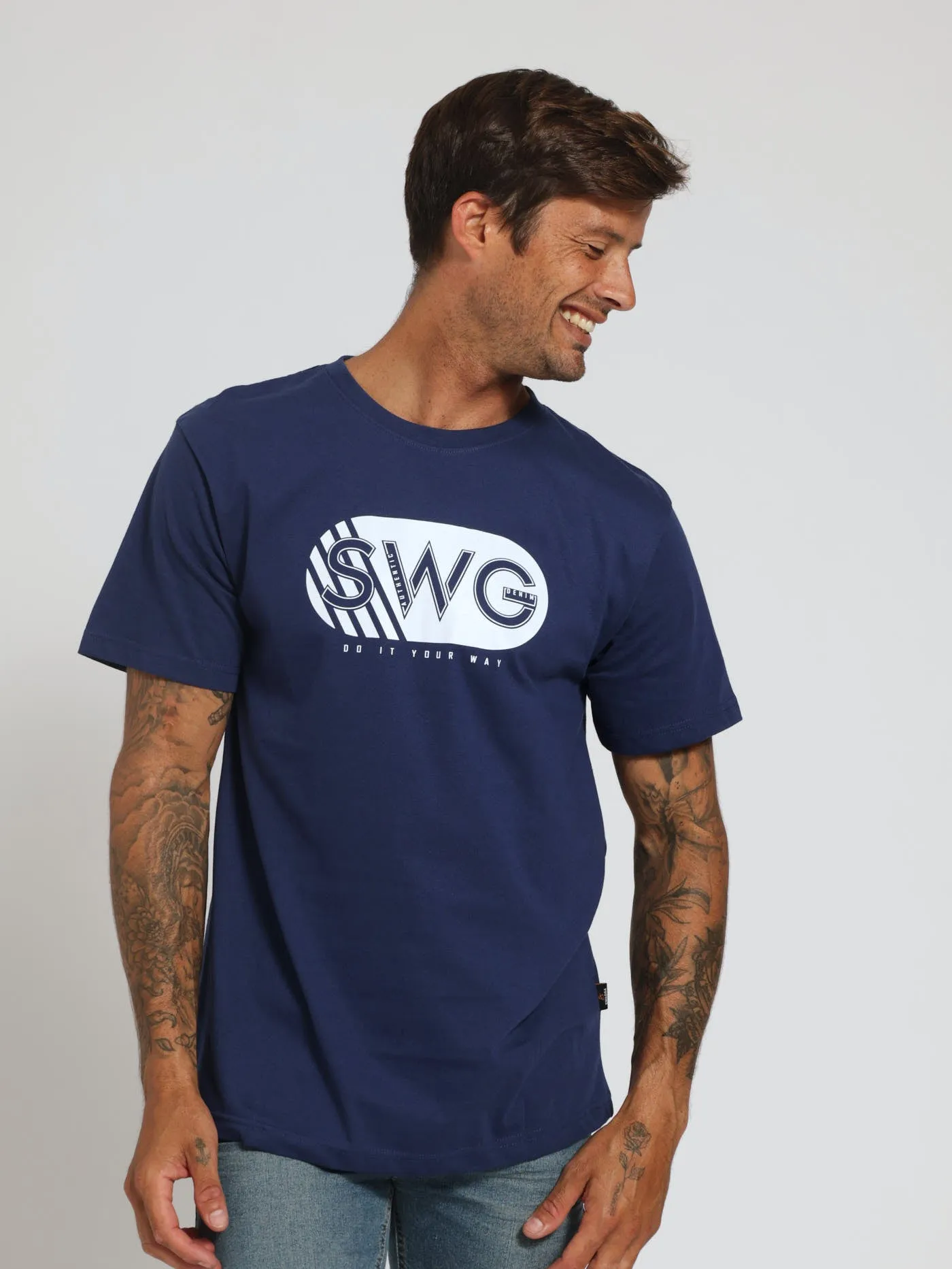 Mono Print Sweatshirt - Black sold by Edgars product image thumbnail 2