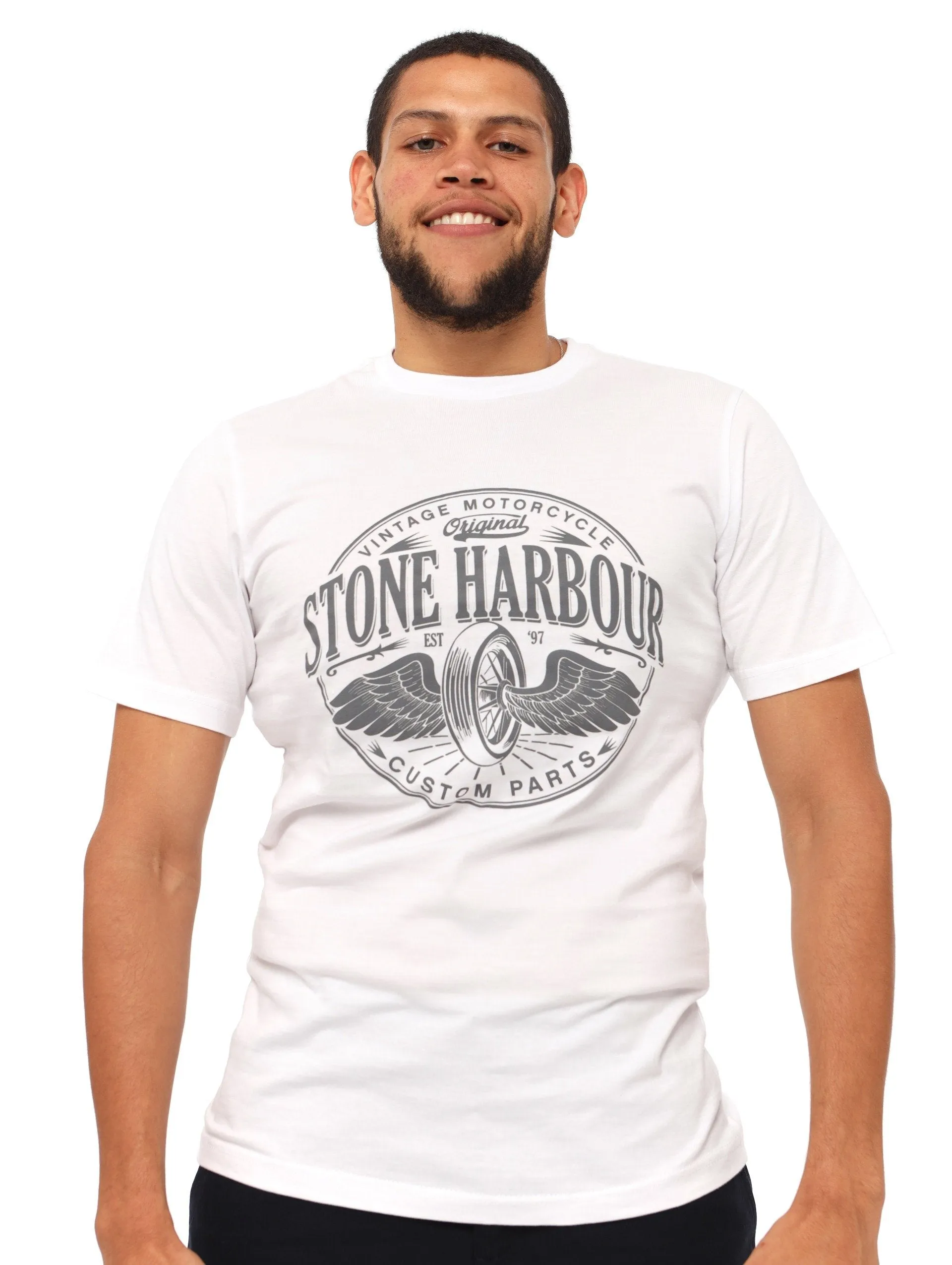 Men's Custom Parts Tee - White sold by Edgars