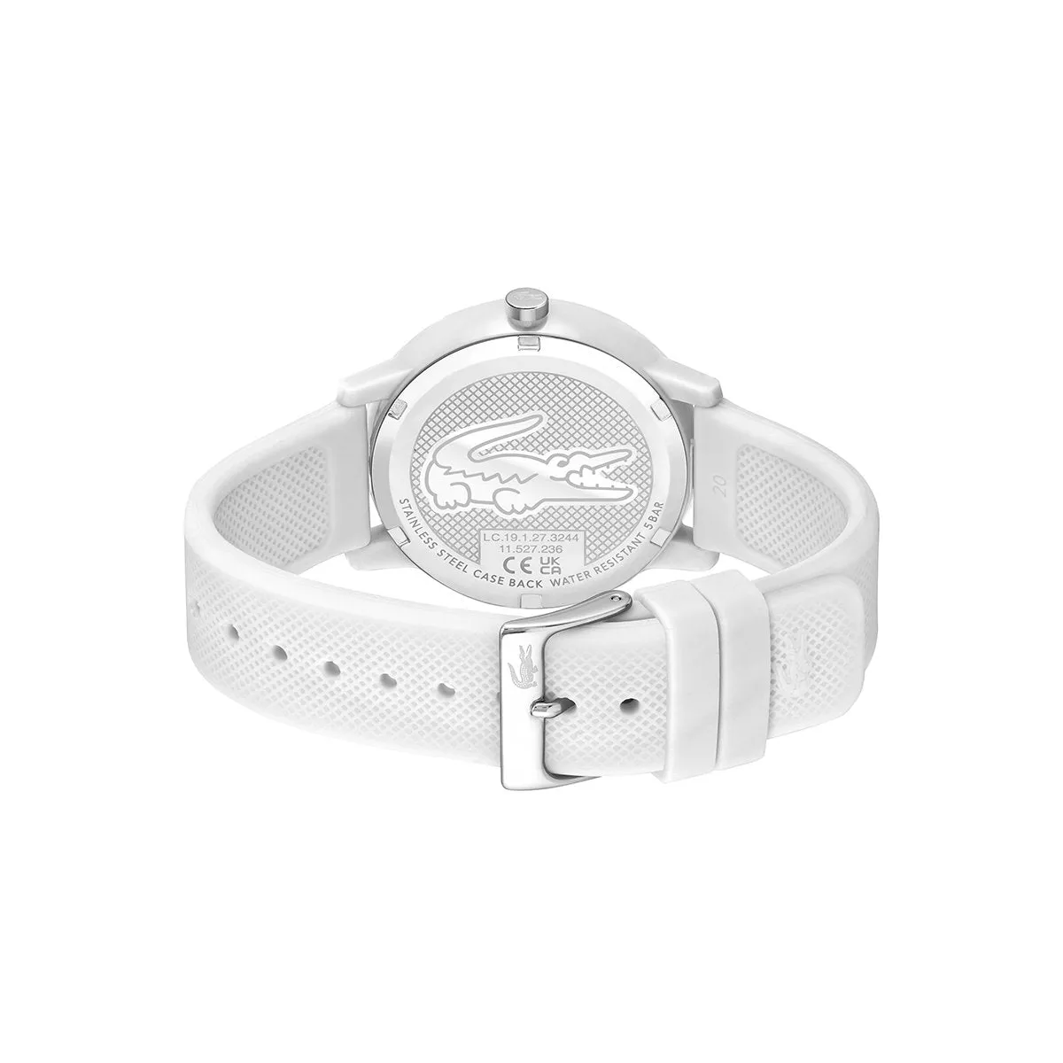 Lacoste White Watch Case And White Silicone Strap sold by Edgars product image thumbnail 3