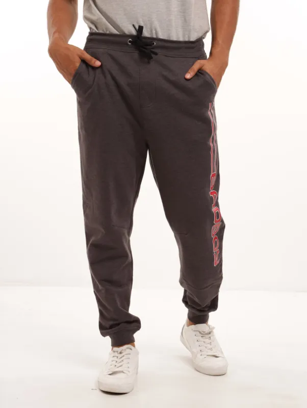 Men's Speedstar Basic Cuffed Trackpant - Grey Melange sold by Edgars